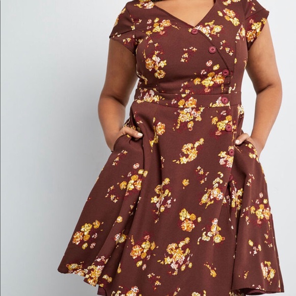 Modcloth Dresses & Skirts - ModCloth Sentimental Special Short Sleeve Dress 3X